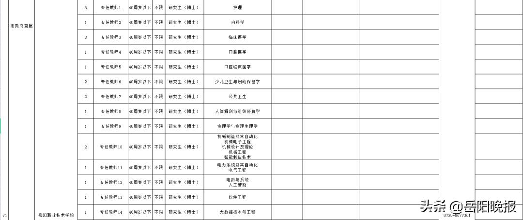 岳阳市食品药品监督管理局最新招聘启事概览