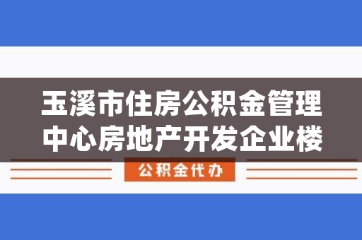 玉溪市市房产管理局最新项目探讨