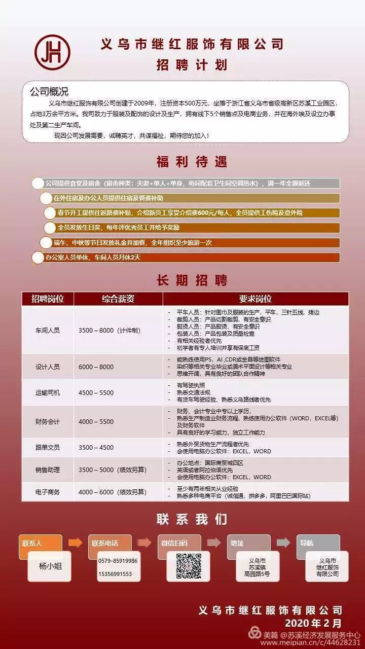 镇前镇最新招聘动态发布